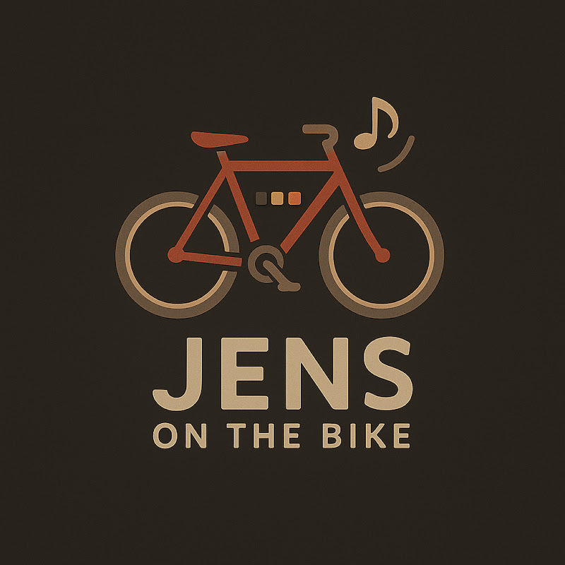 Jens On The Bike Logo